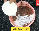 ரவை சாக்லேட் கேக் (Ravai Chocolate Cake Recipe in Tamil) ரெசிபி ஸ்டேப் 3 புகைப்படம்