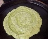 A picture of step 5 of Coriander Cheela.