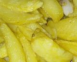 A picture of step 1 of Chips and fried eggs.