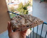 Foto del paso 5 de la receta: Pan tipo focaccia con aceitunas sin gluten