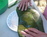 A picture of step 15 of Oaxacan Tamales.