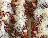 Foto del paso 5 de la receta: Lasagna o Lasagne vegetariana con "carne"de soya y 4 quesos