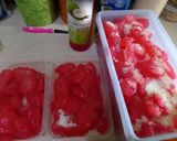Foto langkah ke 4 dari resep Manisan Kolang Kaling Sirup Marjan.