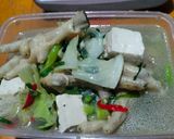 Foto langkah ke 4 dari resep Sup Ceker Tahu #Dapur Fitri.