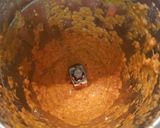 A picture of step 3 of Kathirikai puli Kulzhambu Tangy brinjal curry.