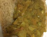 A picture of step 8 of Dry peas aloo masala sandwich.