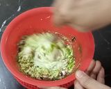 A picture of step 3 of Walnut Green Mayo Dip.