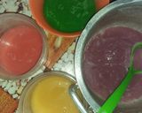 Foto langkah ke 2 dari resep Puding Lapis Pelangi.