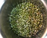 A picture of step 1 of Sprouted moong dal chaat.