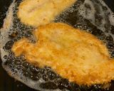 A picture of step 4 of Ghosty chicken katsu curry.