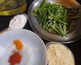 ক্রিস্পি ভেন্ডি (crispy bhendi recipe in Bengali) রেসিপির ধাপ 1 ছবি
