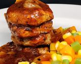 Foto langkah ke 8 dari resep Beef Patty Steak with BBQ Sauce.