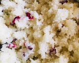 A picture of step 1 of Rose coconut surprise with creamy thandai.