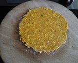 A picture of step 3 of Rajasthani Kurma paratha.