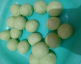 Foto langkah ke 4 dari resep Klepon Pandan.