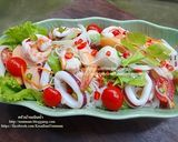 รูปขั้นตอนการทำที่ 6 ของ ยำขนมจีนรวมมิตร