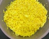 A picture of step 1 of Lemon Rice (Tiffin for Kids).