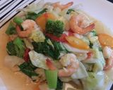 Foto langkah ke 3 dari resep Capcay Cah Udang.
