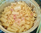 Foto del paso 10 de la receta Rigatoni con bacon en salsa carbonara trufada