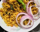 A picture of step 4 of Peanut lemon rice.