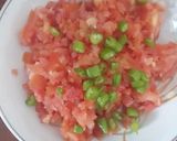 A picture of step 3 of Moongrey sabzi.