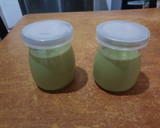A picture of step 10 of Matcha cream pudding (Matcha purin).
