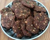 A picture of step 6 of Banana flower Vadai.