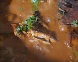 A picture of step 10 of Kolhapuri Fish Curry.