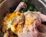 Foto langkah ke 5 dari resep Maroccan Chicken Mhamer with its darmira sauce (ayam maroko panggang dengan olives).