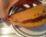 Foto del paso 6 de la receta: Arepa rellena de "carne bbq" y queso...🍘🧀🍘🧀😜😛😝