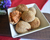 Foto del paso 13 de la receta: Croquetas veganas con bechamel de tomate y setas shiitake