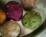 A picture of step 7 of Beetroot Mix Salad Chapati Tacos.