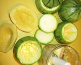 Foto del passaggio 1 della ricetta Zucchini Tondi e patate ripiene