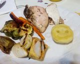 Foto del paso 4 de la receta: Pollo al limón con verduras