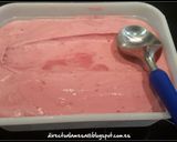 Foto del paso 5 de la receta: Helado de frambuesa