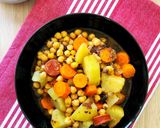 Foto del paso 4 de la receta Guiso de garbanzos con morcilla en Olla GM modelo H