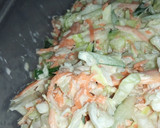 A picture of step 2 of Simple coleslaw.