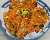 Foto langkah ke 3 dari resep Bakwan Tiga Sayur.