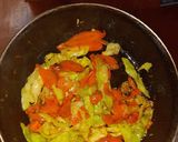 A picture of step 1 of Super Delicious Carrot-Cabbage Egg.