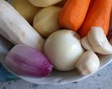 Zupa grochowa na wędzonych żeberkach krok przepisu 1 zdjęcie