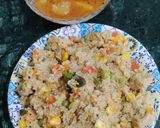 A picture of step 6 of Samak Rice, Soya Chunks, Veggies Upma (high protein low calorie).
