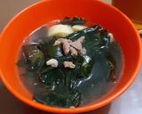 Foto langkah ke 9 dari resep Sup Rumput Laut Korea (미역 국) (Diet Friendly).