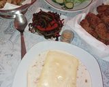 Une image de l'étape 3 de Wraps maison au poulet & Frites.