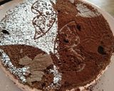 Une image de l'étape 8 de Gâteau groseille cacao.