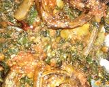 A picture of step 8 of Efo riro.