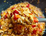 Foto del paso 6 de la receta: Arroz con Pollo Cremoso!!