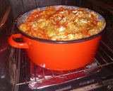 Töltött káposzta sütőben készítve recept fázis 12 fotója