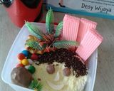 Foto langkah ke 4 dari resep Bento Kribo Manis.