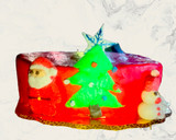 Foto del paso 12 de la receta: Pastel de fondant con decoración de Navidad