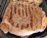 Foto del paso 7 de la receta: Bife a la plancha con risotto de ajo y perejil